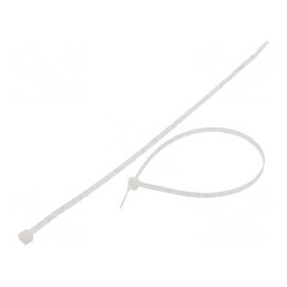 Colier de strângere poliamidă 300mm 4,8mm 333N naturală | Electronic-mag.ro | Componente Electronice