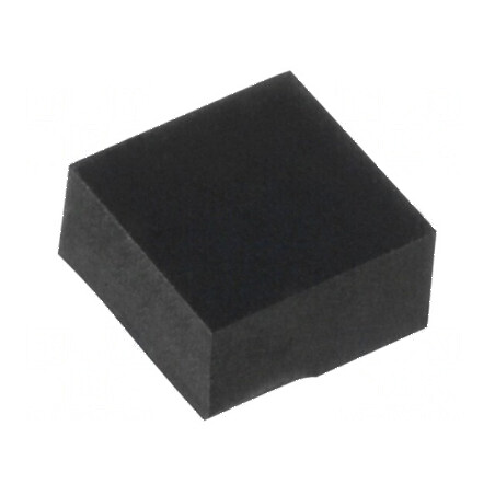 Picioruş autoadeziv negru din gumă 7mm x 7mm x 4mm | Electronic-mag.ro | Componente Electronice