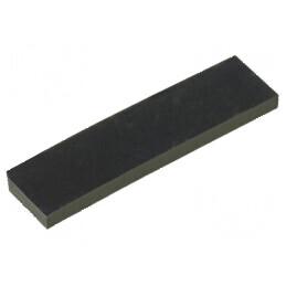 Picioruş autoadeziv negru din gumă, 1,5mm H, 20mm W, 5mm L | Electronic-mag.ro | Componente Electronice