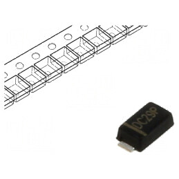 Diodă redresoare SMD 600V 1A 1,8us DO214AC Ufmax 1,1V | Electronic-mag.ro | Componente Electronice