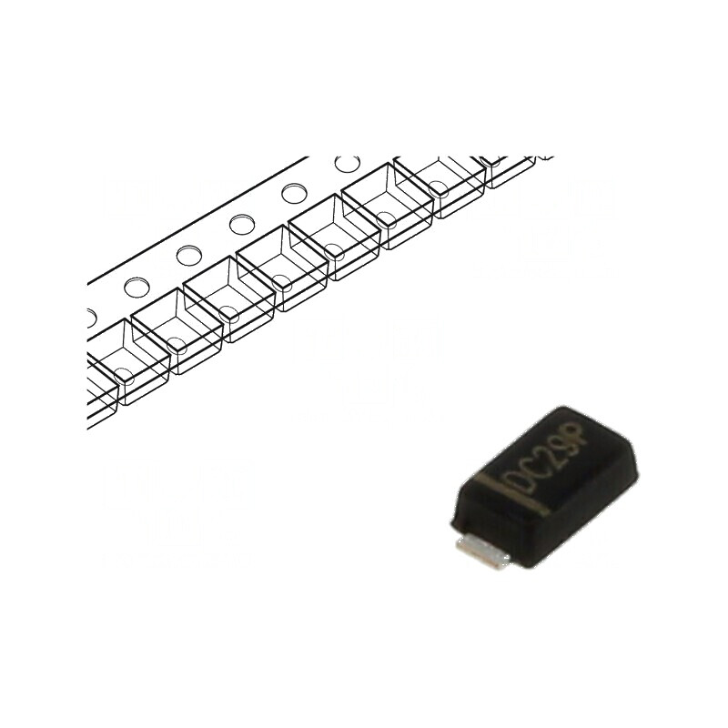 Diodă redresoare SMD 600V 1A 1,8us DO214AC Ufmax 1,1V | Electronic-mag.ro | Componente Electronice Diodă redresoare SMD 600V 1A 1,8us DO214AC Ufmax 1,1V | Electronic-mag.ro | Componente Electronice