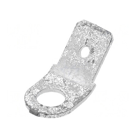 Terminal plat 6,3mm 0,8mm tată M4 alamă cositorită | Electronic-mag.ro | Componente Electronice