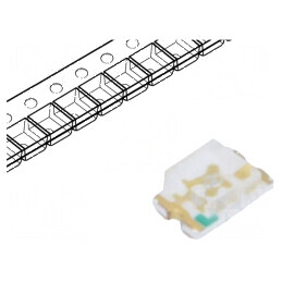 LED SMD 0805 Albastru 120mcd 20mA 468nm | Electronic-mag.ro | Componente Electronice