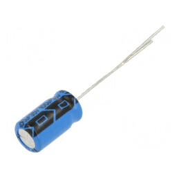 Condensator electrolitic THT 100uF 35VDC 2,5mm ±20% | Electronic-mag.ro | Componente Electronice