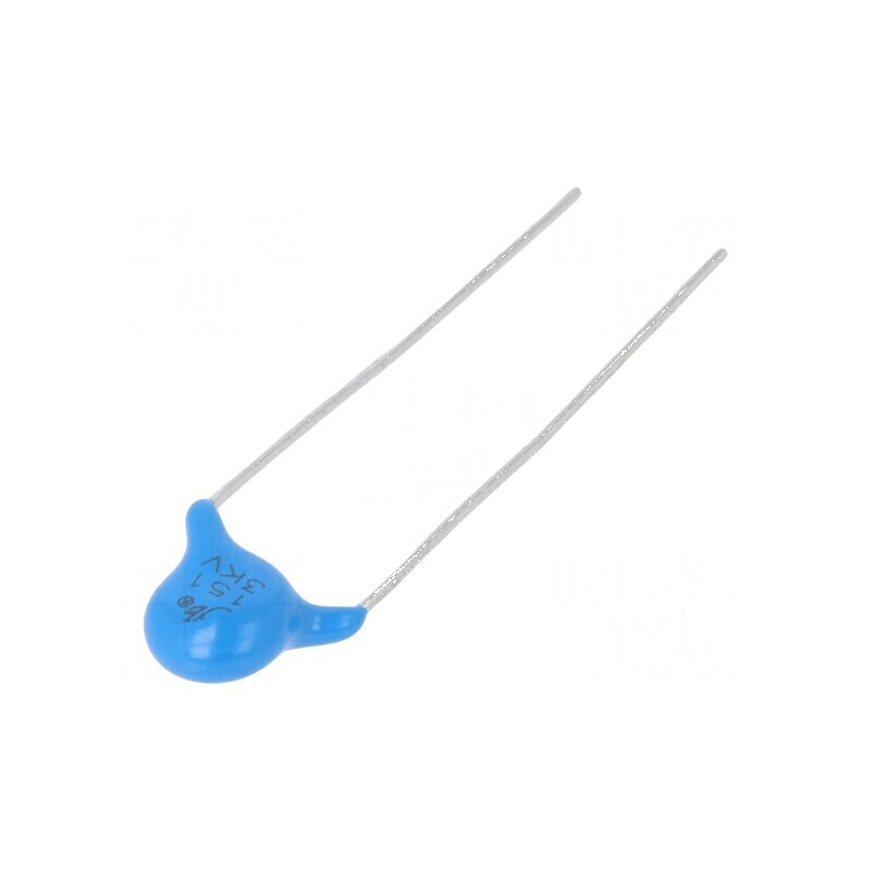 Condensator ceramic 150pF 3kVDC Y5P ±10% 7,5mm | Electronic-mag.ro | Componente Electronice Condensator ceramic 150pF 3kVDC Y5P ±10% 7,5mm | Electronic-mag.ro | Componente Electronice