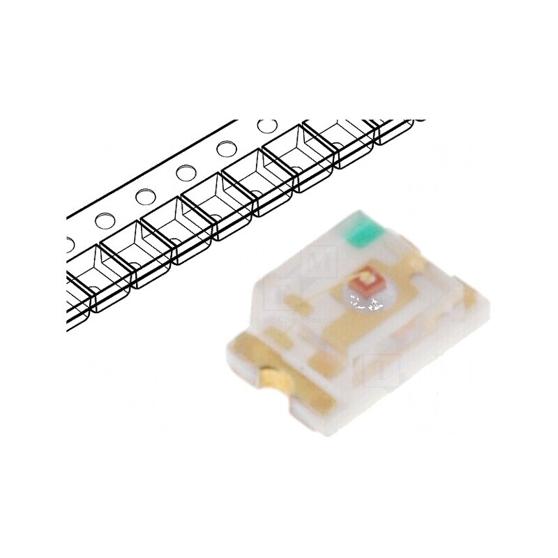 LED SMD 0805 galben-verde 5-9mcd 120° 20mA 70mW | Electronic-mag.ro | Componente Electronice LED SMD 0805 galben-verde 5-9mcd 120° 20mA 70mW | Electronic-mag.ro | Componente Electronice