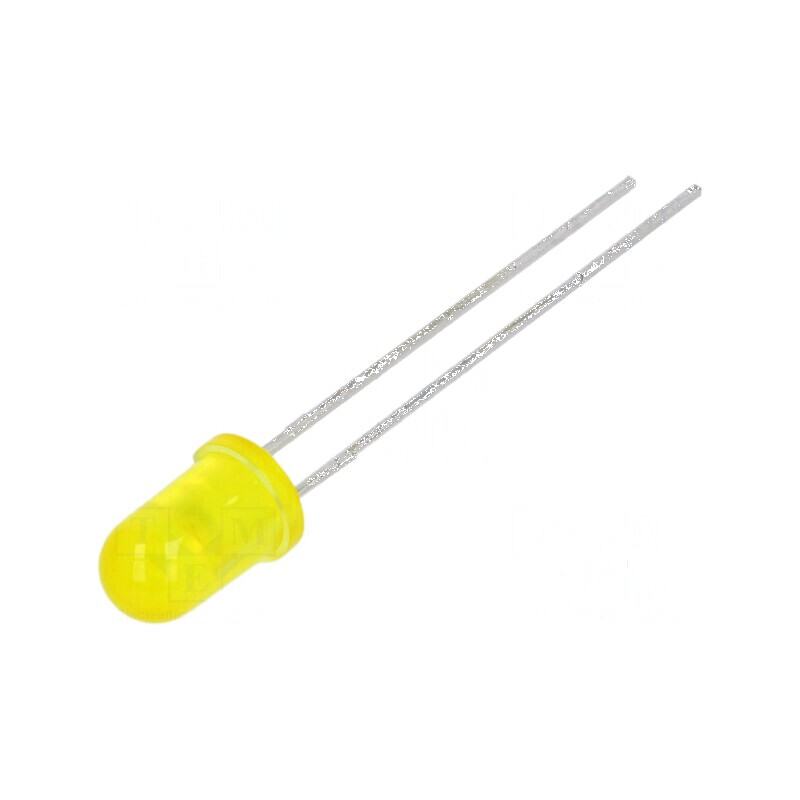LED 5mm galbenă 1,1÷3,7mcd 50° convex | Electronic-mag.ro | Componente Electronice LED 5mm galbenă 1,1÷3,7mcd 50° convex | Electronic-mag.ro | Componente Electronice