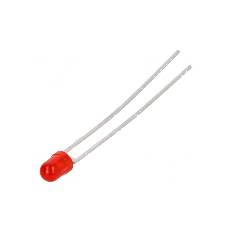 LED 3mm roșie 2,5-50mcd 60° convex | Electronic-mag.ro | Componente Electronice LED 3mm roșie 2,5-50mcd 60° convex | Electronic-mag.ro | Componente Electronice