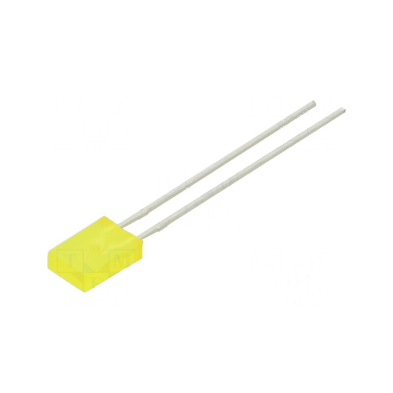 LED dreptunghiular galben 5x2x7,5mm 1,1÷3,7mcd 140° 10mA | Electronic-mag.ro | Componente Electronice LED dreptunghiular galben 5x2x7,5mm 1,1÷3,7mcd 140° 10mA | Electronic-mag.ro | Componente Electronice