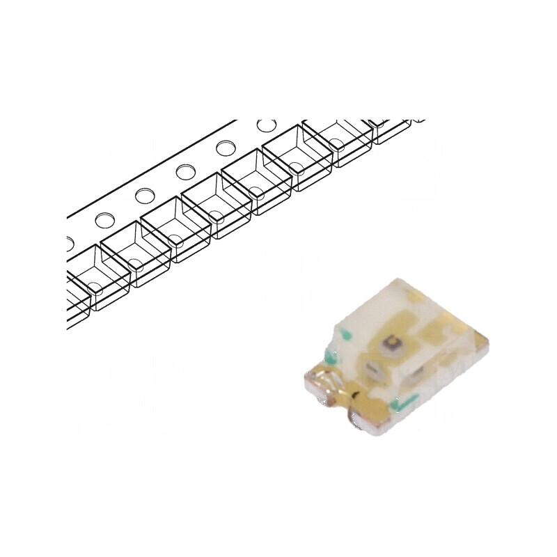 LED SMD 0805 portocalie 45-90mcd 2x1,25x0,8mm 130° 2-2,4V | Electronic-mag.ro | Componente Electronice LED SMD 0805 portocalie 45-90mcd 2x1,25x0,8mm 130° 2-2,4V | Electronic-mag.ro | Componente Electronice