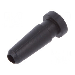 Manșon elastomer termoplastic TPE Ø 4mm Øorif: 2,3mm | Electronic-mag.ro | Componente Electronice