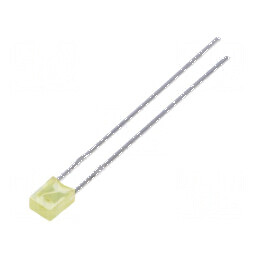 LED dreptunghiular galben 3,2x2x4,15mm 30÷70mcd 130° 20mA | Electronic-mag.ro | Componente Electronice