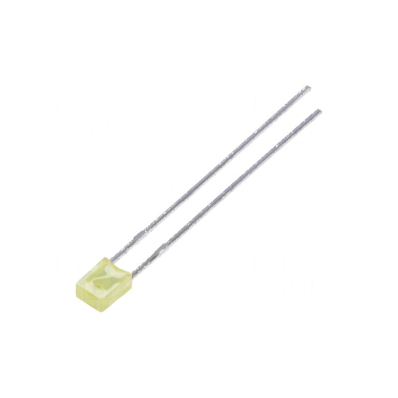 LED dreptunghiular galben 3,2x2x4,15mm 30÷70mcd 130° 20mA | Electronic-mag.ro | Componente Electronice