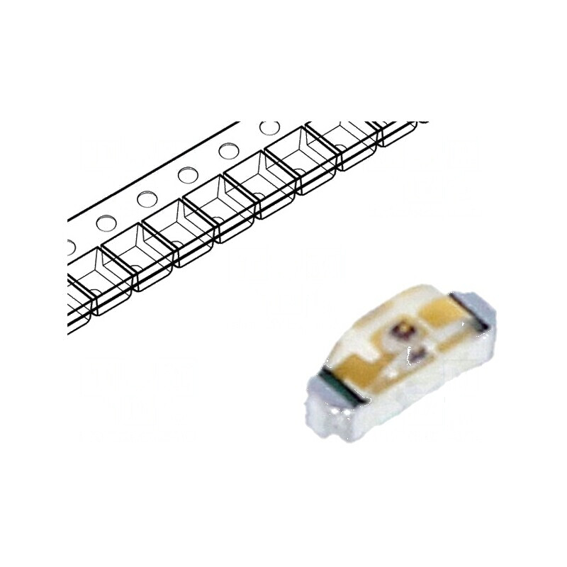 LED SMD 0804 Verde 18-35mcd 2.1x1x0.6mm 130° 2-2.4V 20mA | Electronic-mag.ro | Componente Electronice LED SMD 0804 Verde 18-35mcd 2.1x1x0.6mm 130° 2-2.4V 20mA | Electronic-mag.ro | Componente Electronice