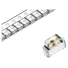 LED SMD 0604 Verde 18-71mcd 2-2,4V 20mA | Electronic-mag.ro | Componente Electronice
