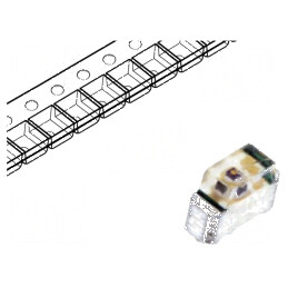 LED SMD 0604 roșie 18-54mcd 1,6x1,15x0,6mm 130° 2-2,4V 20mA | Electronic-mag.ro | Componente Electronice