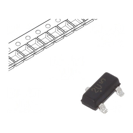 Tranzistor PNP Darlington 30V 0,5A SOT23 | Electronic-mag.ro | Componente Electronice