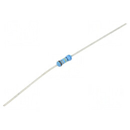Rezistor film subțire THT 60,4Ω 600mW ±1% Ø2,5x6,5mm 50ppm/°C | Electronic-mag.ro | Componente Electronice