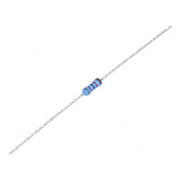 Rezistor thin film THT 82kΩ 600mW ±1% Ø2,5x6,5mm 50ppm/°C | Electronic-mag.ro | Componente Electronice