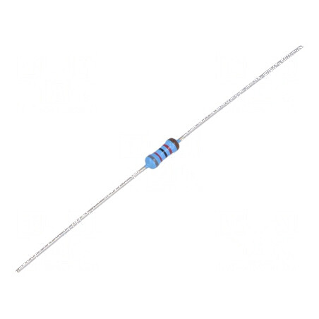 Rezistor thin film THT 82kΩ 600mW ±1% Ø2,5x6,5mm 50ppm/°C | Electronic-mag.ro | Componente Electronice