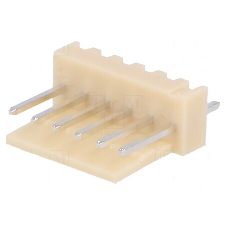 Conector cablu-placă soclu tată NS25 2,54mm 6 PIN THT 250V | Electronic-mag.ro | Componente Electronice