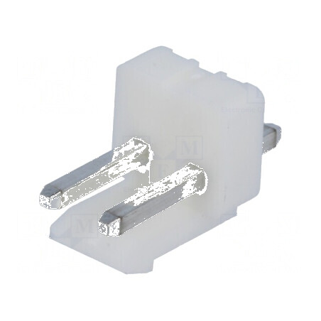 Conector cablu-placă soclu tată NS39 3,96mm PIN 2 THT 250V | Electronic-mag.ro | Componente Electronice