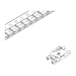 LED SMD 1206 galben-verde 100-150mcd 3.2x1.6x1.8mm 20mA 35° | Electronic-mag.ro | Componente Electronice