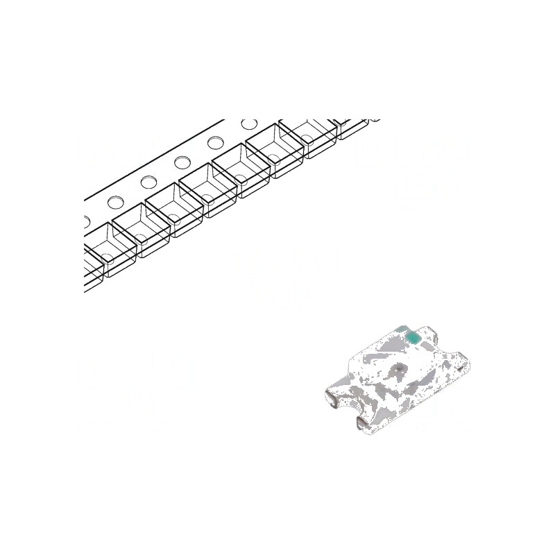 LED SMD 1206 galben-verde 100-150mcd 3.2x1.6x1.8mm 20mA 35° | Electronic-mag.ro | Componente Electronice