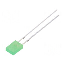 LED dreptunghiular galben-verde 2x4,95x6,96mm 10÷20mcd 150° | Electronic-mag.ro | Componente Electronice
