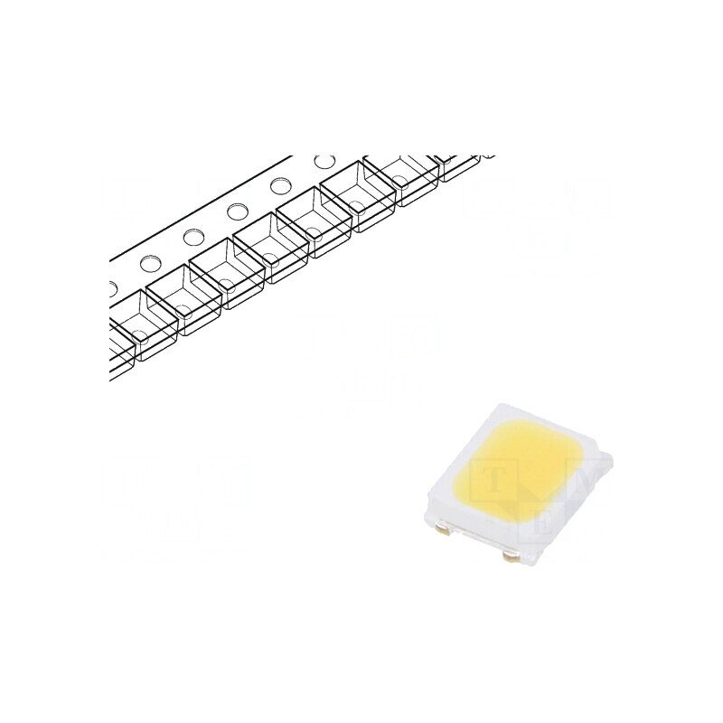 LED SMD 5730 PLCC2 Alb Rece 18-24lm 120° 60mA 2,8-3,4VDC | Electronic-mag.ro | Componente Electronice