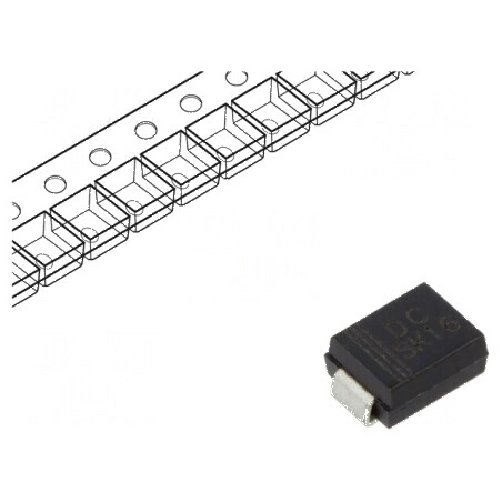 Diodă Schottky SMD 60V 1A SMB - Redresoare pe rolă, bandă | Electronic-mag.ro | Componente Electronice