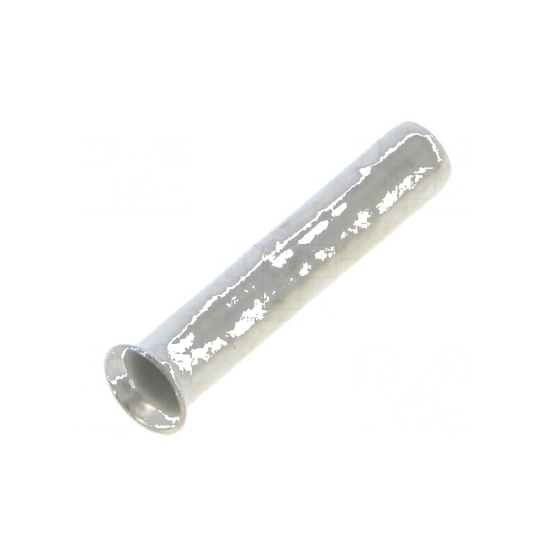 Vârf tub de capăt neizolat cupru 2,5mm2 14mm cositorit | Electronic-mag.ro | Componente Electronice