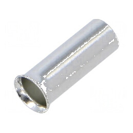 Vârf tub de capăt neizolat cupru 4mm² 9mm cositorit crimpat | Electronic-mag.ro | Componente Electronice