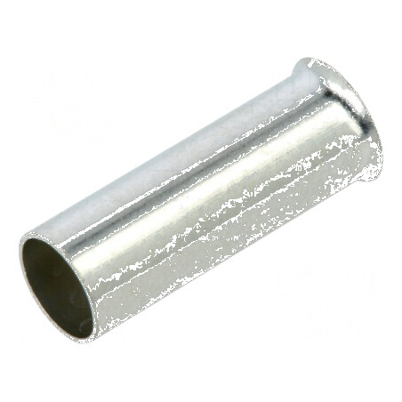 Vârf tub capăt neizolat cupru 6mm² 12mm cositorit crimpat | Electronic-mag.ro | Componente Electronice