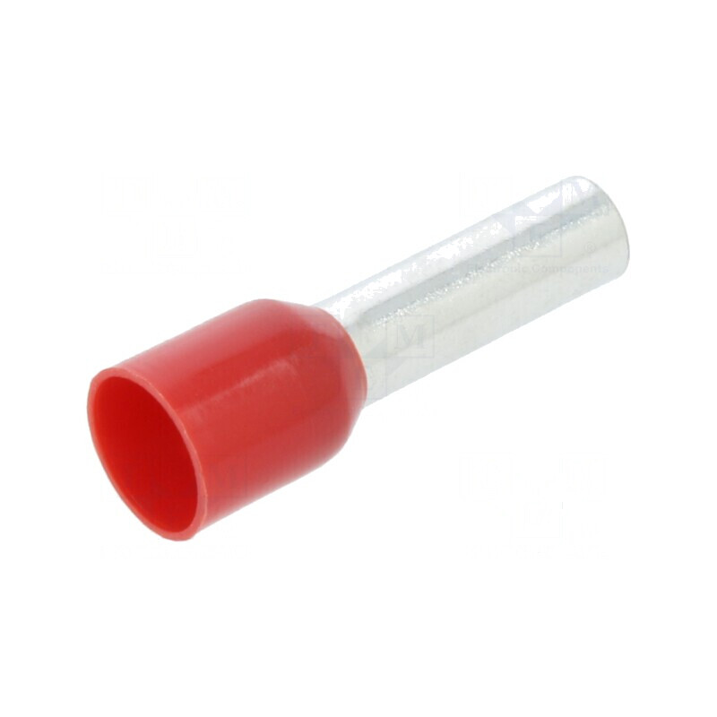 Tub de capăt izolată cupru 4mm2 10mm cositorit crimpat | Electronic-mag.ro | Componente Electronice