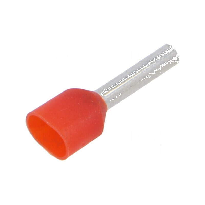 Vârf tub capăt izolat dublu cupru 1mm² 10mm cositorit | Electronic-mag.ro | Componente Electronice Vârf tub capăt izolat dublu cupru 1mm² 10mm cositorit | Electronic-mag.ro | Componente Electronice