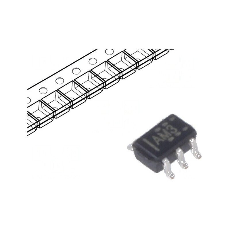 Buffer digital CMOS SMD SC70 1 canal 2-5,5VDC -40÷125°C | Electronic-mag.ro | Componente Electronice