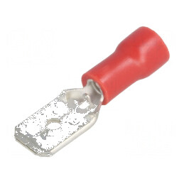 Terminal plat 6,3mm tată 0,5-1mm2 crimpat pe cablu | Electronic-mag.ro | Componente Electronice
