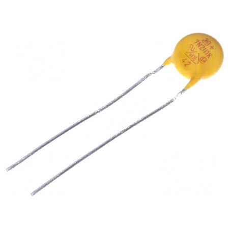 Varistor oxid de metal THT 130VAC 170VDC 200V ±10% 1,2kA 14J | Electronic-mag.ro | Componente Electronice