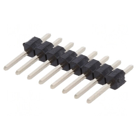 Conector şiruri pini tată 8 pini 2,54mm THT | Electronic-mag.ro | Componente Electronice