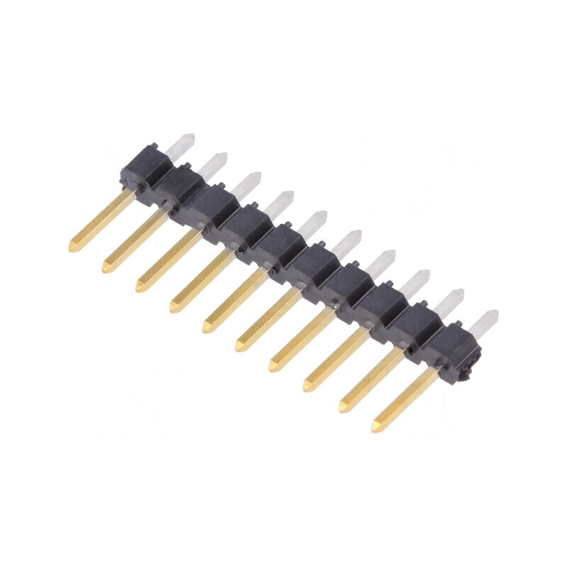 Conector BERGSTIK II tată drept 2,54mm cu şiruri pini | Electronic-mag.ro | Componente Electronice