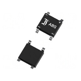 Punte redresoare monofazat 1kV 1A 25A ABS SMT | Electronic-mag.ro | Componente Electronice