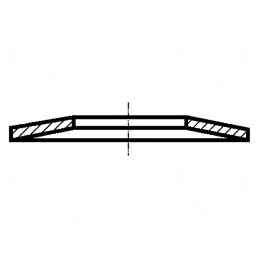 Şaibă arc elastică M6 D12,5mm oţel | Electronic-mag.ro | Componente Electronice