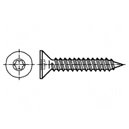 Şurub metalic 2,9x32 Torx TX10 oţel călit | Electronic-mag.ro | Componente Electronice