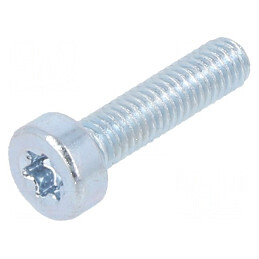 Şurub M3x12 Torx TX10 cu cap rotund din oţel zincat | Electronic-mag.ro | Componente Electronice