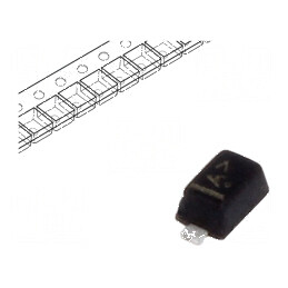 Diodă SMD 100V 0,2A 4ns SOD523F Ufmax 1,2V 200mW | Electronic-mag.ro | Componente Electronice