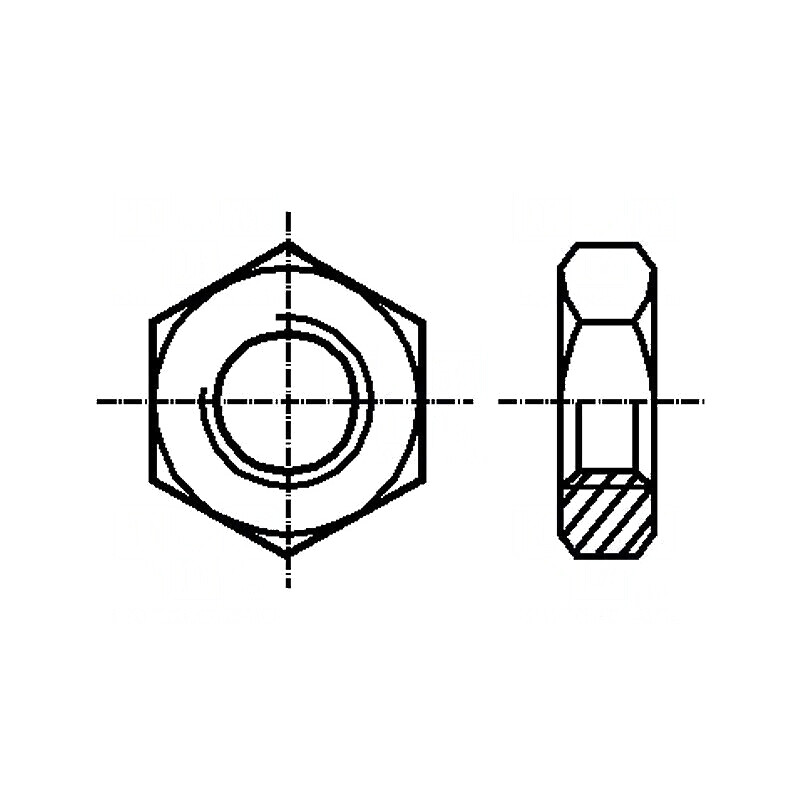 Piuliță hexagonală M4 0,7 din alamă fără înveliș 7mm | Electronic-mag.ro | Componente Electronice Piuliță hexagonală M4 0,7 din alamă fără înveliș 7mm | Electronic-mag.ro | Componente Electronice