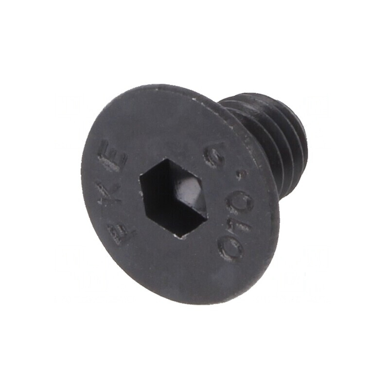 Şurub M5x8 îngropat imbus HEX 3mm oţel negru | Electronic-mag.ro | Componente Electronice