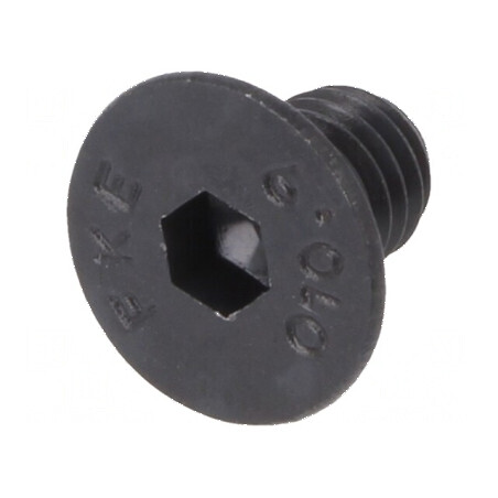 Şurub M5x8 îngropat imbus HEX 3mm oţel negru | Electronic-mag.ro | Componente Electronice