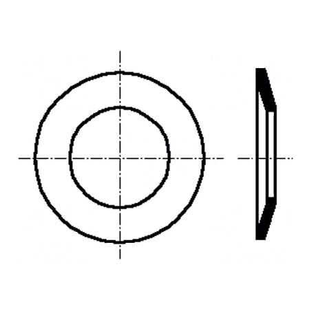 Şaibă conică M6 D14mm h2mm oțel inoxidabil A2 | Electronic-mag.ro | Componente Electronice